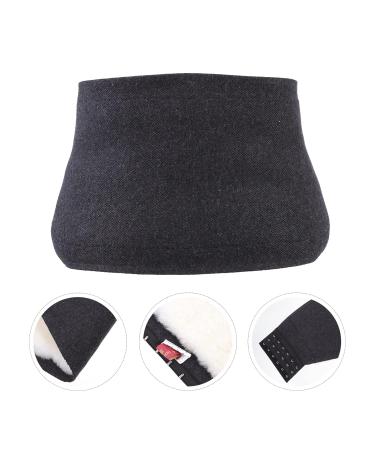 Warm Belt Brace - Thermal Lumbar Support for Men & Women - Cashmere Back Warmer & Belly Adhesive Protector - Buy Online on GoSupps.com