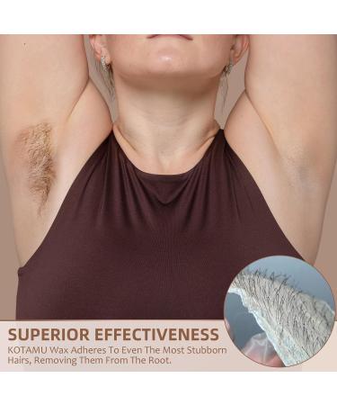 KOTAMU Waxing Beads - Unscented Hard Wax for Full Body Hair Removal | Organic 1lb Pack for Sensitive Skin | Ideal for Face Eyebrows Armpits Legs & Bikini - Buy Online on GoSupps.com