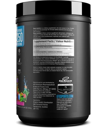 EFX Sports Kre-Alkalyn Powder 500g PH-Correct Creatine Monohydrate | Multi-Patented Formula Gain Strength Build Muscle & Enhance Performance Rainbow Blast 500 gram Rainbow Blast 500 g (Pack of 1) - Buy Online on GoSupps.com