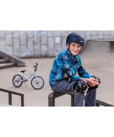 Mongoose Youth BMX Bike Gel Knee and Elbow Pad Set | Multi-Sport Protective Gear | Black/Pink Colors - Buy Online on GoSupps.com