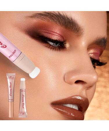 Cheek Highlighter Stick | Stick Makeup Pearlescent Eye Highlighter Stick With Sponge Head For Makeup Guanglu #07 - Buy Online on GoSupps.com