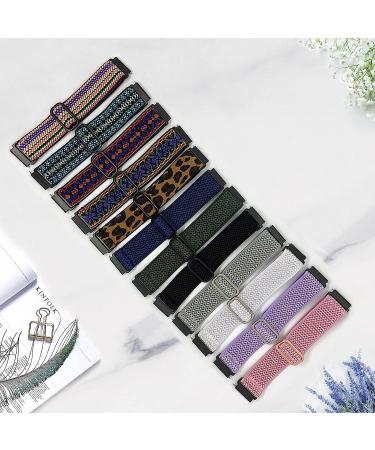 Fitbit Versa 2 Stretchy Bands for Women Men - Adjustable Elastic Replacement Wristband - Buy Online on GoSupps.com