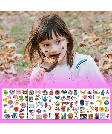 Aresvns Temporary Tattoo for Kids - 400+ PCS Colorful Fake Tattoos for Boys and Girls | Waterproof and Non-Toxic | Easy to Remove - Ideal Kids Party Supplies and Gifts - Buy Online on GoSupps.com