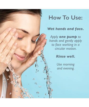 Restorsea PRO Foaming Cleanser Sulfate-Free Face Wash with Aquabeautine XL & Songyi Mushroom Gently Exfoliates Brightens Clears Pores For Normal to Oily Skin Hypoallergenic 6.7 Oz - Buy Online on GoSupps.com