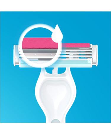 Buy Gillette Simply Venus 3 Plus Disposable Razors for Women - 4 Pack | International Shipping Available - Buy Online on GoSupps.com