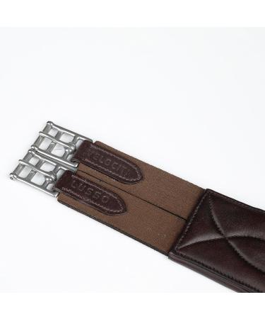 Shires Velociti Lusso Anatomical Girth - Havana Havana 48" - Buy Online on GoSupps.com