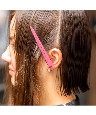 Acooruiteng Hair Clips for Styling Professional Alligator Clips Alligator Hair Clips with Holes Hair Styling Clips Duck Bill Clips for Hairdresser Women Men Barber Salon and Home 6 Pcs - Buy Online on GoSupps.com