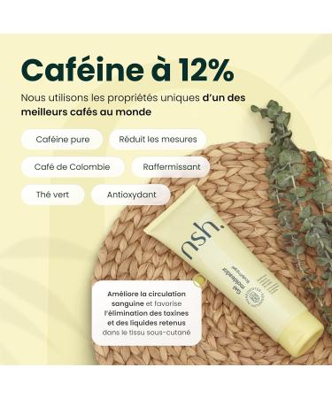  nsh. Natural Skin & Hair NSH Anti-Cellulite Reducing Cream 300ml Body Firming with 12% Caffeine - Buy Online on GoSupps.com