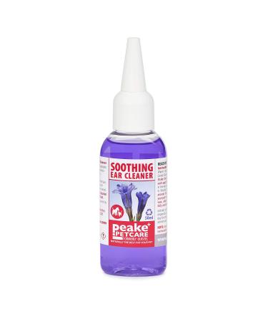 Quistel Dog Ear Cleaner Solution - Soothing Canaural Ear Drops - Dog Ear Drops for Infection Wax Dirt Yeast and Mites - 50ml