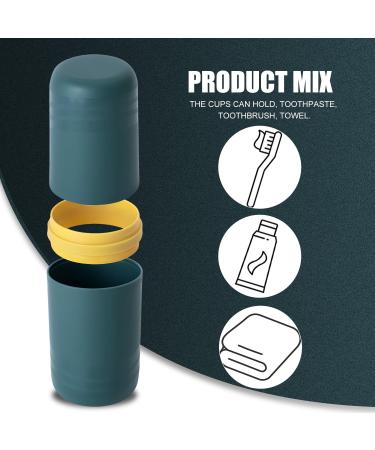 Ugbo Travel Toothbrush Set - 3 Portable Toothbrushes & Etui Case for Camping Business Trips & Home - Buy Online on GoSupps.com