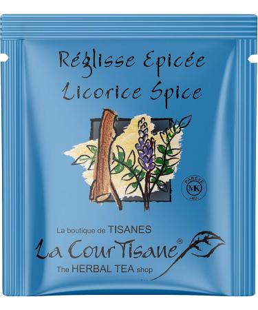 La Courtisane Licorice Spice Herbal Tea Kosher Gluten-Free 20 Teabags - Buy Online on GoSupps.com