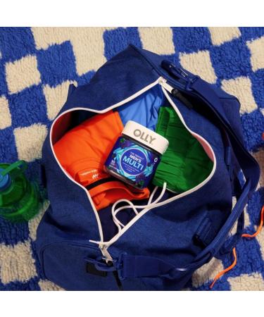 OLLY Men's Multi Gummies Supports Overall Wellness * Vitamins A C D E Bs & Zinc BlackBerry Blitz Flavored 65 Day Supply - 130 Count Blackberry 130 Count (Pack of 1 - Buy Online on GoSupps.com