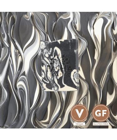 Pacha Clarifying Charcoal Bar Soap 5 Pack - Handcrafted Soap with Activated Charcoal & Essential Oils for Face, Hands, Body | Invigorating Charcoal Soap - Buy Online on GoSupps.com