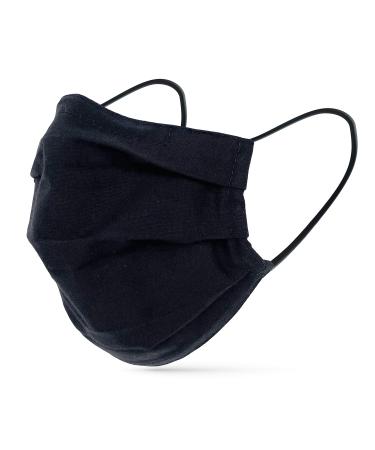 Dance pattern facial mask black for adults - fabric mask with nose bracket and filter bag - everyday mask washable - 100% cotton Oeko -Tex Standard 100.