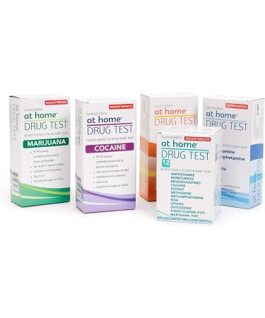 Home Drug Test Kit - Assorted Drugs Detection | Fast & Reliable Results - Buy Online on GoSupps.com