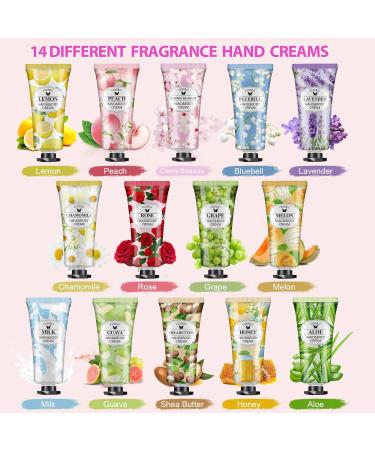 VESPRO 16 Pack Hand Cream Gifts Set - Travel Size Lotion for Dry Hands | Perfect Birthday & Mother's Day Gifts with Greeting Card - Buy Online on GoSupps.com