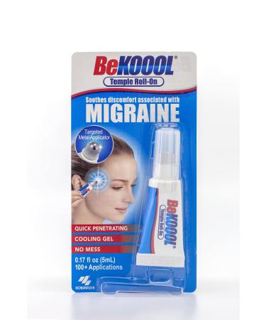 BeKoool Migraine Roll on Transparent One Size
