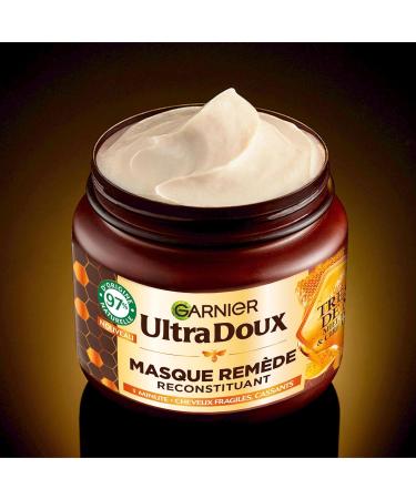 Garnier Ultra Doux - Reconstituting Remedy Mask - Enriched with Royal Jelly Honey & Propolis - For Fragile & Brittle Hair - Buy Online on GoSupps.com