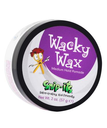 Snip-its Wacky Kids Hair Wax 2oz | Great Baby Hair Gel Alternative with All Day, Medium Strong Hold  Fresh Tropical Fragrance  All Natural Hair Wax Product Made in USA | Salon Quality. Kid Friendly.