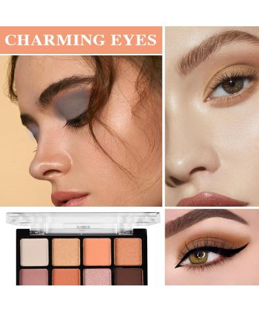 16 Colors Eyeshadow Palette Matte Nude Eye Makeup Palette Ultra-Blendable Long Lasting High Pigmented Waterproof Nudes Neutral Smooth Eye Shadow Palette for Women Natural Charming Looking #03 16 Colors 3# - Buy Online on GoSupps.com
