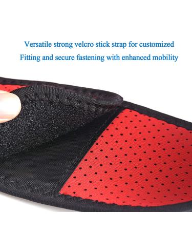 Buy Adjustable Groin Support Wrap for Men & Women - Hip Compression Brace for Pain Relief & Recovery | Thigh Leg Support Sleeve - Black One Size - Buy Online on GoSupps.com