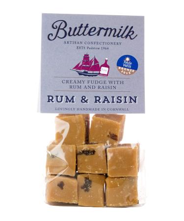 Buttermilk Rum and Raisin Fudge Sweets 175g