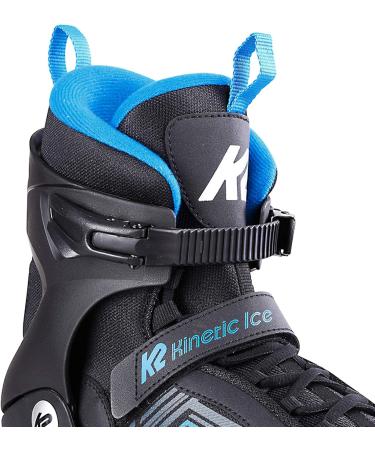 K2 Skates Men's Ice Skates Kinetic Ice M - Black/Blue EU 43.5 (UK 9 / US 10) | Shop Internationally - Buy Online on GoSupps.com