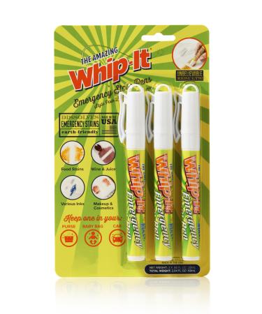 Whip-It Emergency Stain Removing Pens (3 PACK)