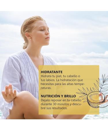 Coconut Oil Hair Mask & Conditioner for Dry, Damaged, Dyed, and Frizzy Hair - 1000 ml - Buy Online on GoSupps.com