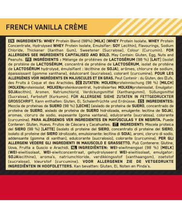  Optimum Nutrition Gold standard 100% whey - 1 boite (24 x 30 g) - Vanille Fan aise - Optimum nutrition - Buy Online on GoSupps.com