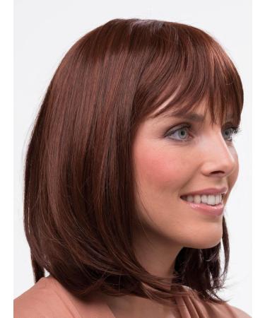 High-Quality Jersey Hairpiece | Medium Brown/Copper Maroon | Perfect Fit for All Head Sizes - Buy Online on GoSupps.com