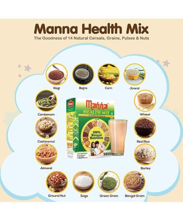 Multigrains Health & Nutrition Drink - 500 Gm (16.91 Oz) - Buy Online on GoSupps.com