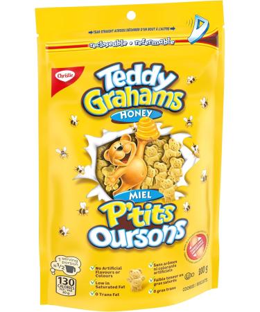 Christie Teddy Graham Cookies made in a peanut-free factory school Snacks Individually Wrapped 200 g Teddy Grahams 200 g (Pack of 1) - Buy Online on GoSupps.com