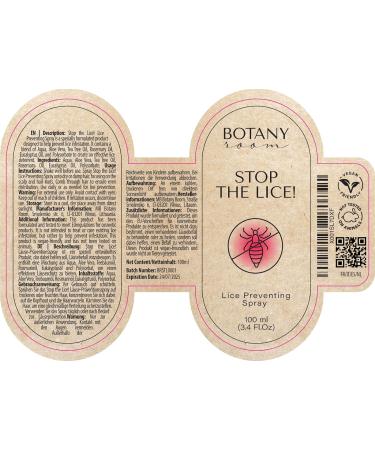 Experience Lice-Free Days with BotanyRoom "Stop the Lice! Lice Preventing Spray" - Effective Aqua-Based Formula for Scalp Protection Natural Lice Deterrent. - Buy Online on GoSupps.com