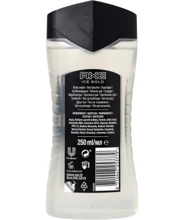 Gel Douche Ice Gold 250 ml - Lot de 4 - Buy Online on GoSupps.com