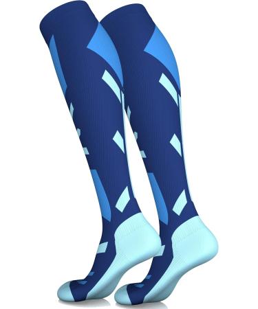 COMPREX Compression Stockings | Ultimate Ski Travel & Pregnancy Socks | Breathable Compression Socks (White/Gray Size 35-38) - Buy Online on GoSupps.com