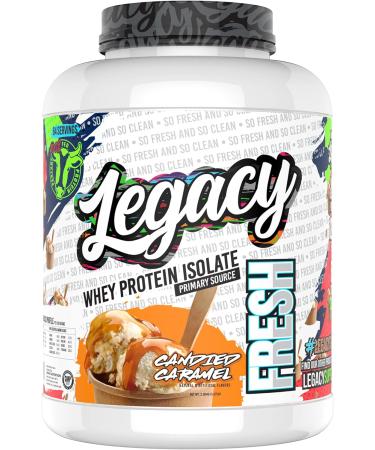Fresh Whey Protein Candied Caramel 5lb | 26g Pasture-Fed Premium Whey | Muscle Building & Recovery | High Protein + Amino Acids - Buy Online on GoSupps.com