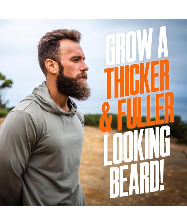 Wild Willies Beard Growth Kit - Capsules & Boost Serum - Natural Growth Oil With Biotin & Caffeine - Vitamins for Fuller Thicker Beard - 60 Capsules - For Men - Buy Online on GoSupps.com