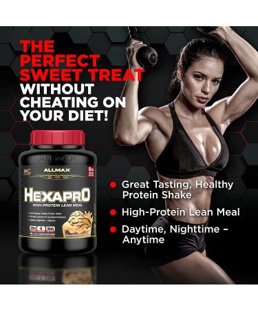 ALLMAX Hexapro Ultra-Premium 6-Protein Blend - French Vanilla, 5 lbs | High-Quality Protein Supplement - Buy Online on GoSupps.com