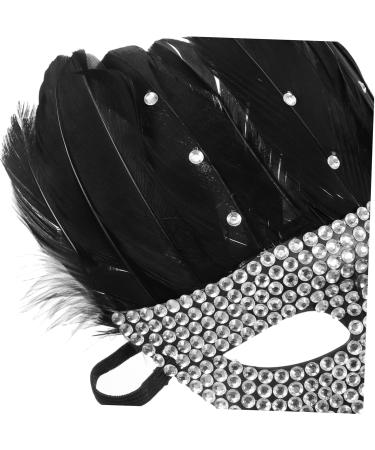 Beaupretty Decor Masquerade Mask Unique Mask Cosplay Mask for Adults Half Mask Creative Mask Party Accessory Rhinestone Mask for Party Carnival Mask Prop Halloween Rhinestones Party Supplies - Buy Online on GoSupps.com