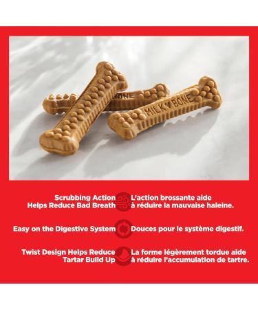 Milk-Bone Brushing Chews Dental Treats for Large Dogs Daily Oral Care 90 Treats (Pack of 5) 90 Treats (Pack of 5) Large Dog - Buy Online on GoSupps.com