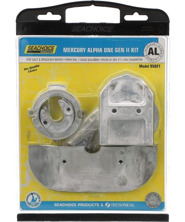 Seachoice Mercruiser Alpha One Gen II Anode Kit - Aluminum, Cadmium-Free, Eco-Friendly - Buy Online on GoSupps.com