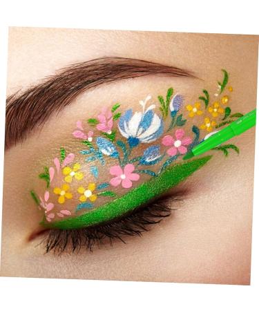 AUTSUPPL 12 Pcs 1 Set Shadow Set Eye Liner Sharpeners Eyeliner Kit Red Eyeliner Plastic Colorful - Buy Online on GoSupps.com