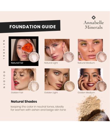 ANNABELLE MINERALS_Natural Fair mattifying mineral foundation 10g - Buy Online on GoSupps.com