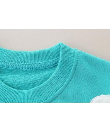 Girls Rainbow Sweatshirt for Kids | Cotton Long Sleeve Pullover Age 1-12 Years | Toddler Casual Jumper T-Shirt - Buy Online on GoSupps.com