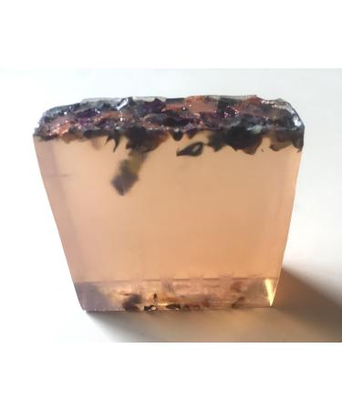 H&B Oils Center Co. Sparkle Rose Glycerin Soap Bar Fresh Handmade All Natural