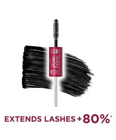 L'Oreal Double Extend Mascara 575 Blackest Black - 0.17 oz | Long-Lasting Volume & Length - Buy Online on GoSupps.com
