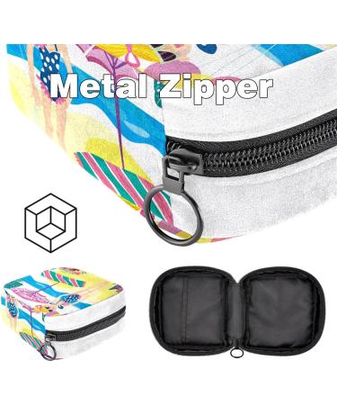 GIAPB Sanitary Napkin Storage Bag | Period Tampon Makeup Pad Pouch | Beach Summer Color5316 - Buy Online on GoSupps.com