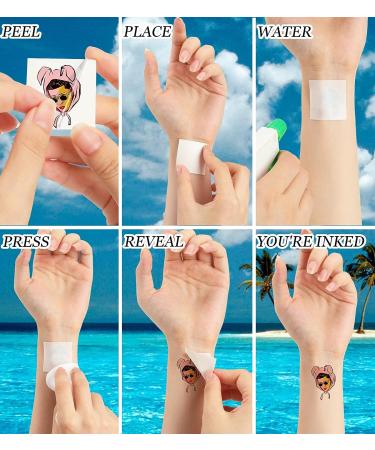 Bunny Temporary Tattoos - 8 Sheets, Party Favors & Decorations - Buy Online on GoSupps.com