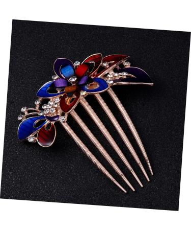 MAGICLULU Bride Hair Comb Tiara Hair Barrettes Hair Clip Crystal Bride Clip Prom Hair Accessories Decorative Hair Combs Costume Accessories Hair Ornament Fashion Headwear Pearl Miss Clothing - Buy Online on GoSupps.com